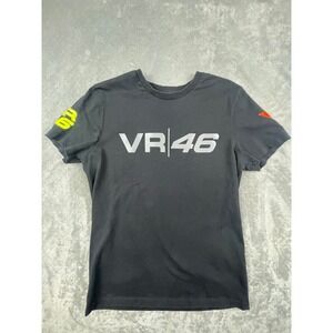 Dainese VR46 Valentino Rossi Black Graphic T-Shirt Mens Medium 201896830